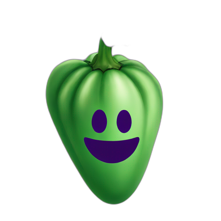 a green an purple flag with the eggplant emoji on it emoji