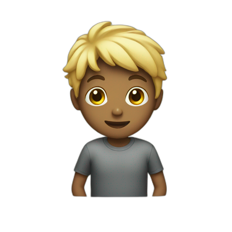 Boy in the bethroom emoji