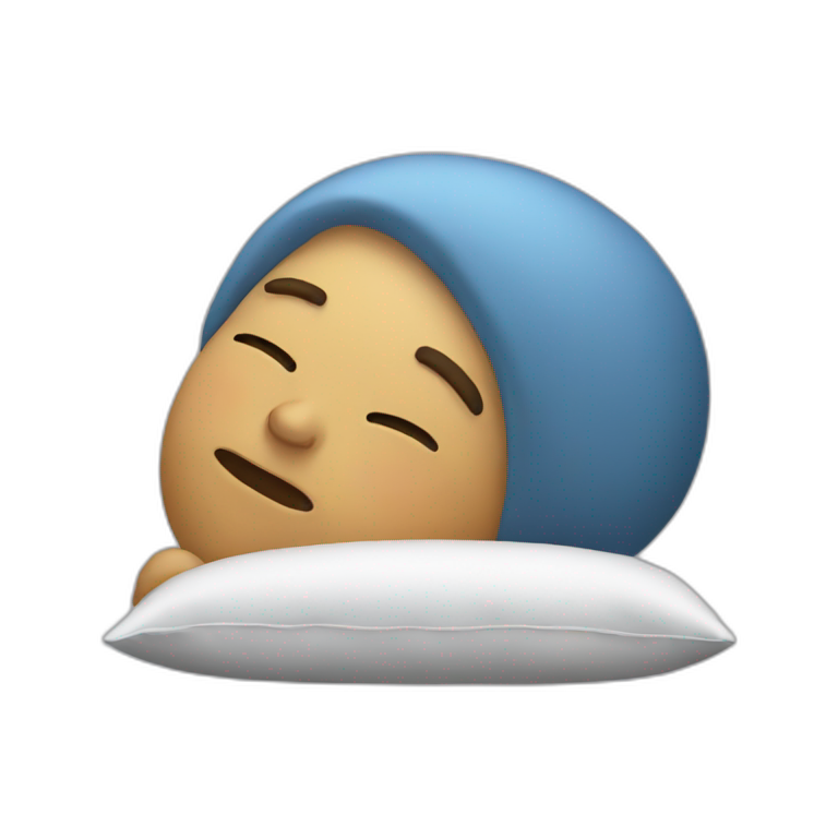 Someone sleeping emoji