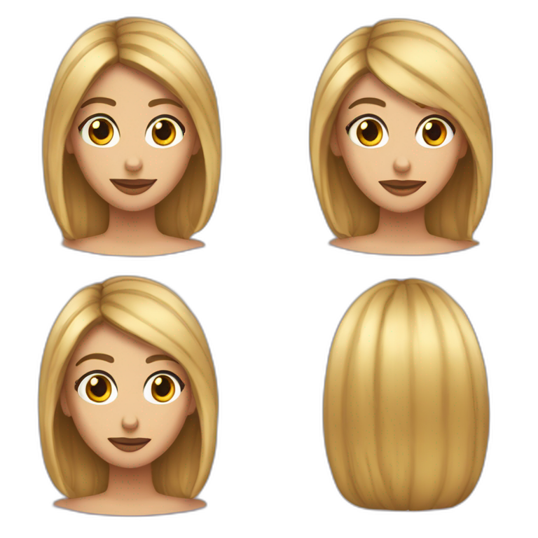 emoji sobe una persona morena de pelo corto emoji