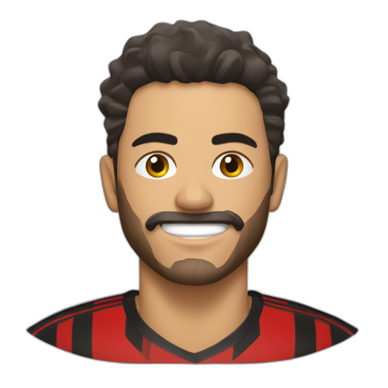 Símbolo do time do Flamengo emoji