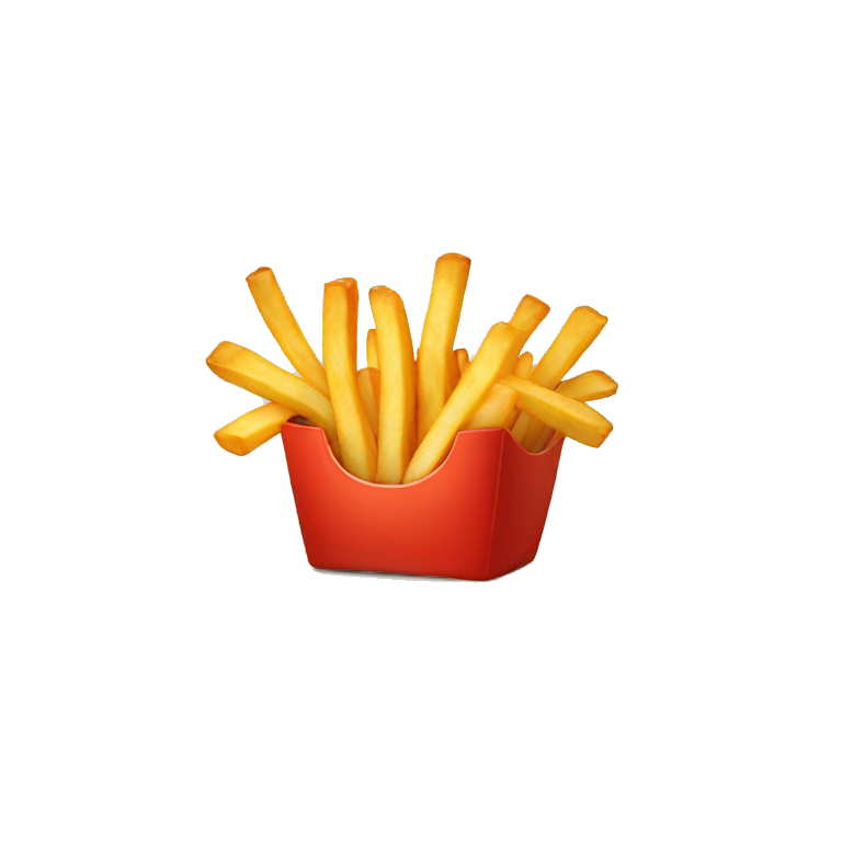 french fries emoji