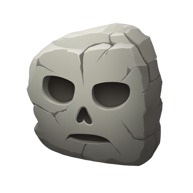 dead stone emoji