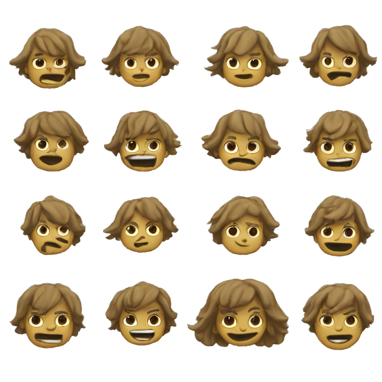 "SoolGotHits" in the styleof the 100 emoji emoji
