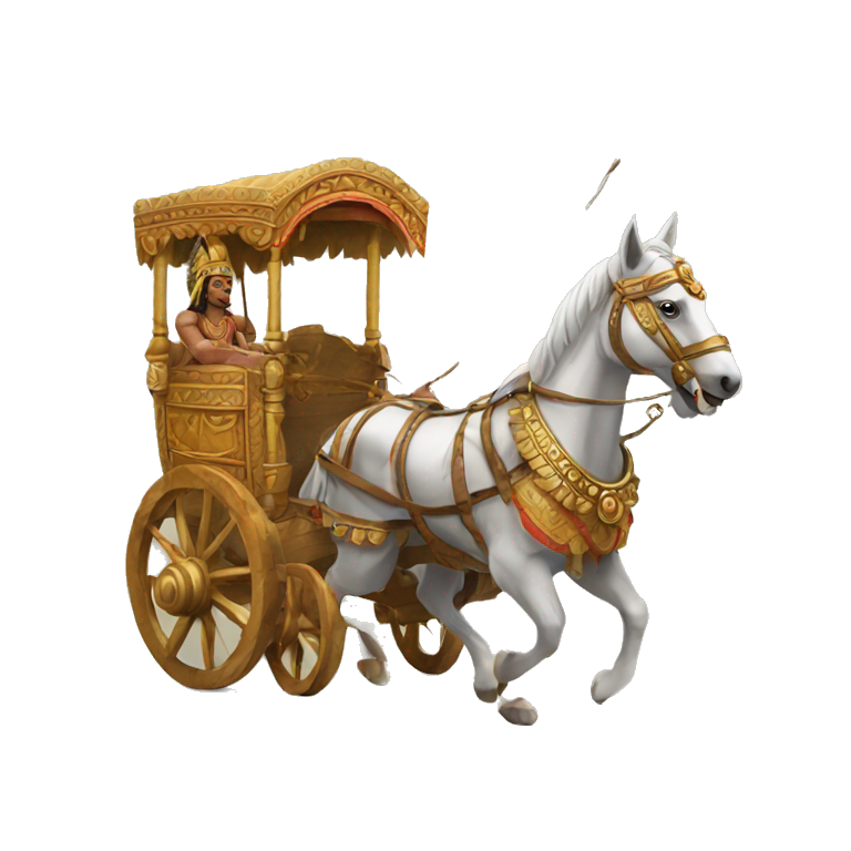 Indian chariot emoji