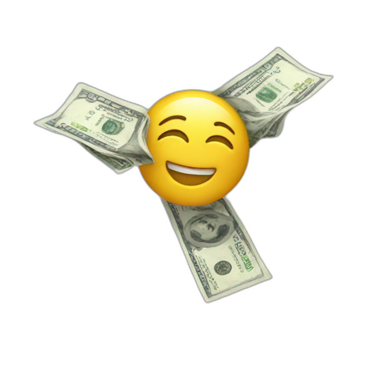 money flying emoji