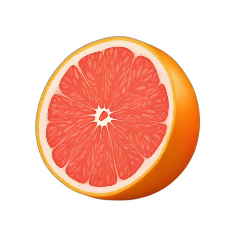 Grapefruit emoji