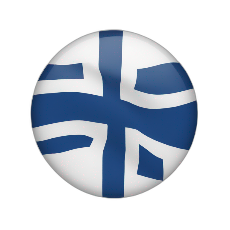 Finland-flag-round emoji