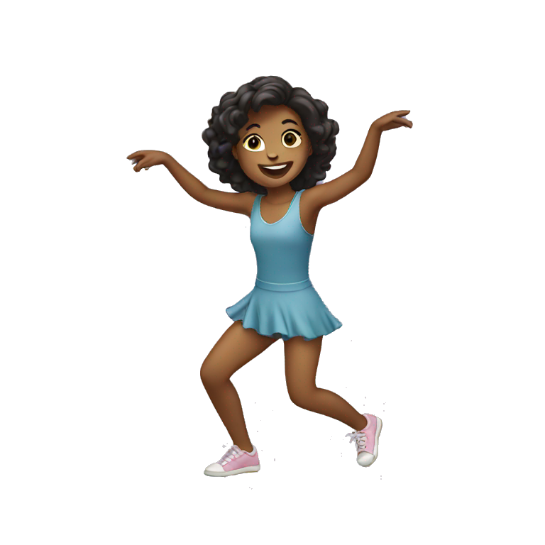 Girl dancing emoji