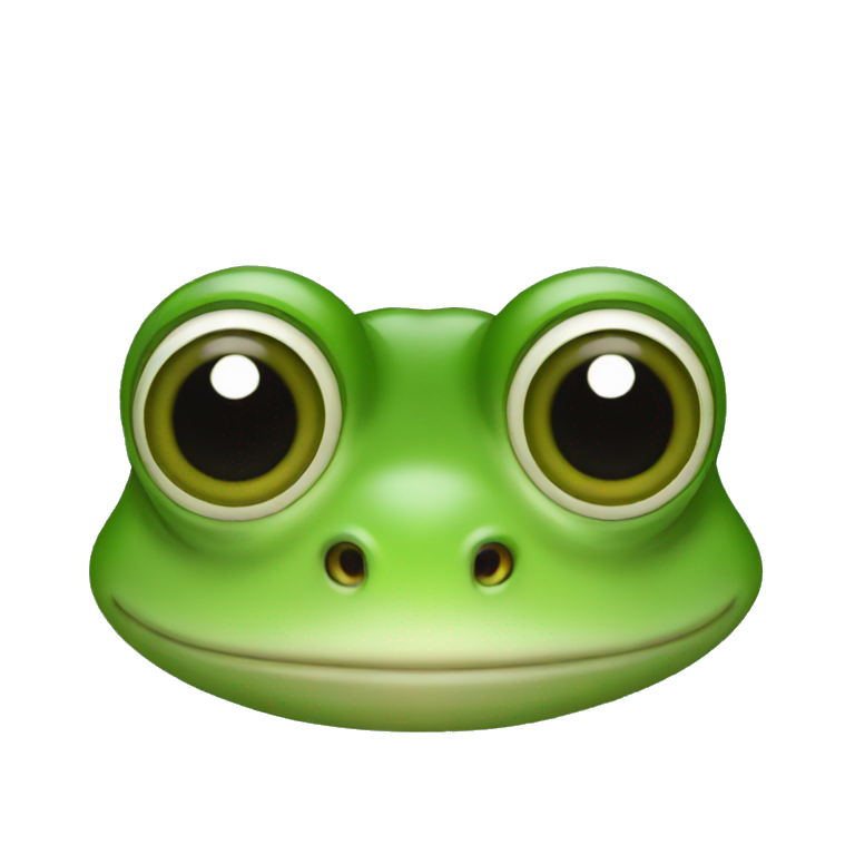 frog eyes emoji