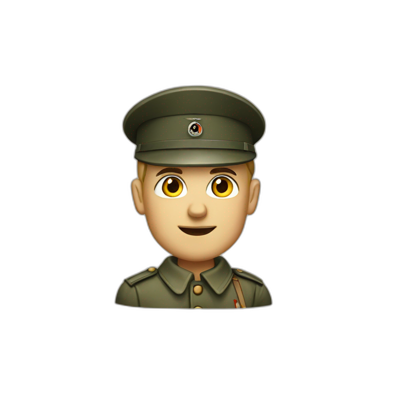 German soldier world war two emoji