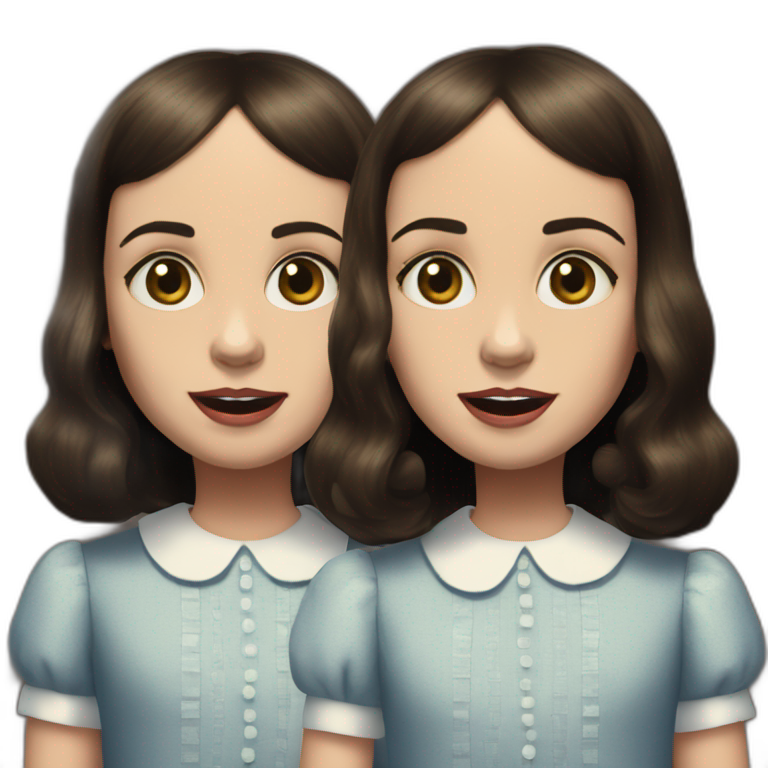 the shining grady twins emoji