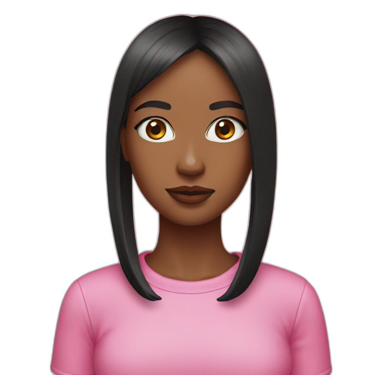 Lisa black pink emoji