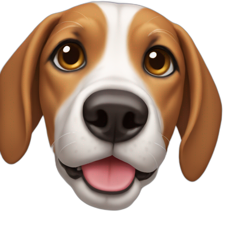 Beagle hound mix emoji