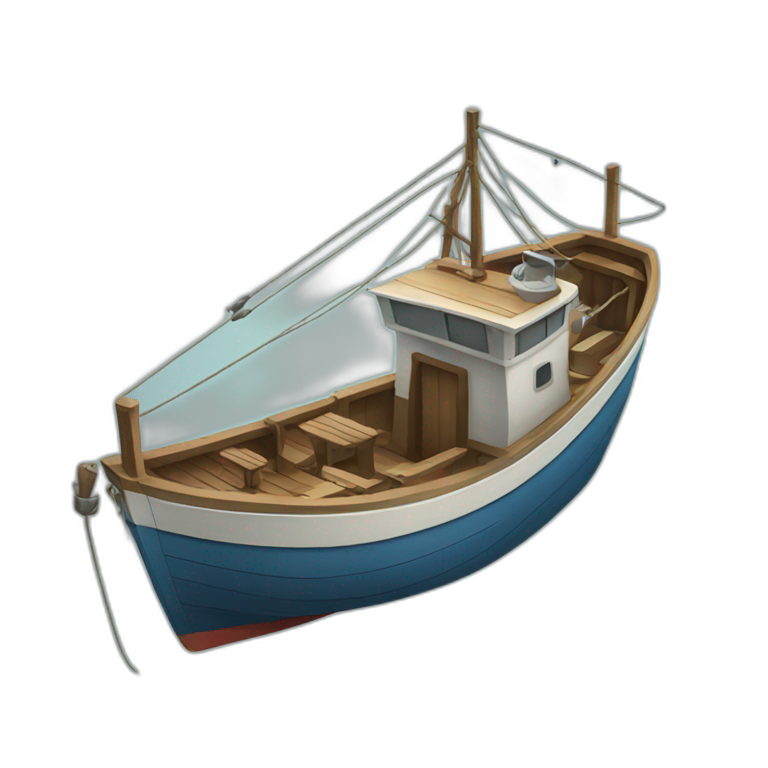 fishing boat emoji