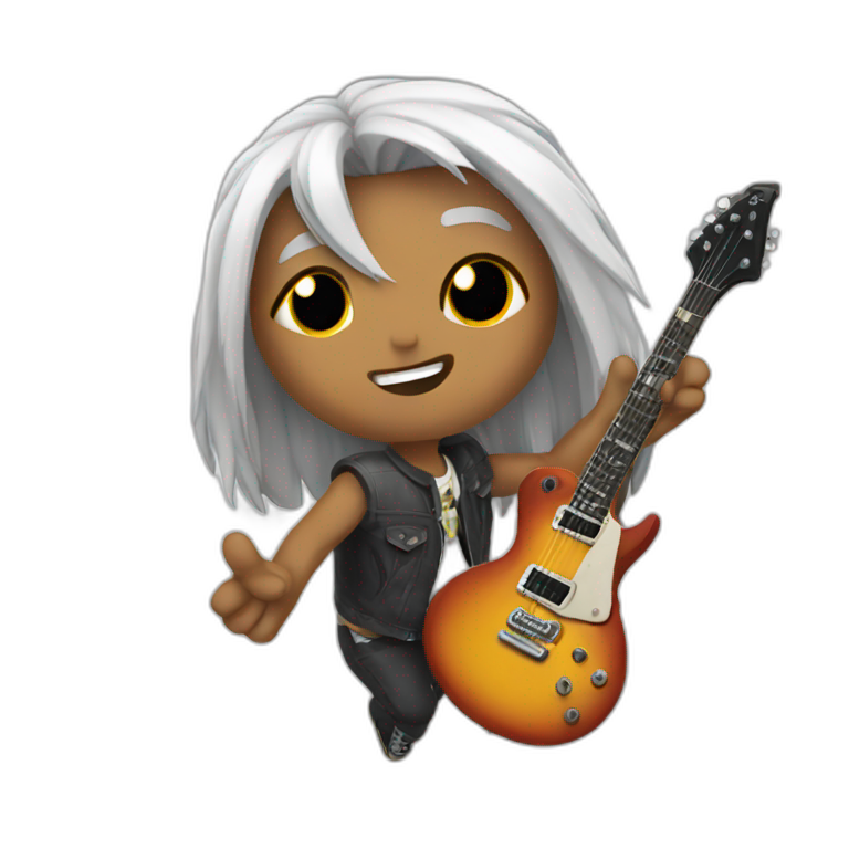 rock on! emoji