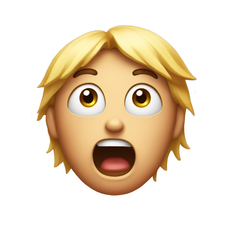 shocked face emoji