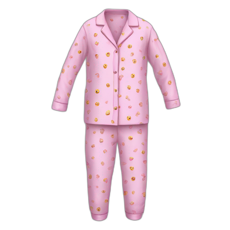 pajamas emoji