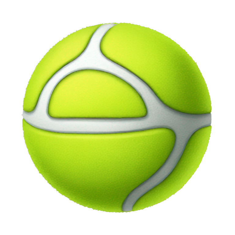 Tennis ball emoji