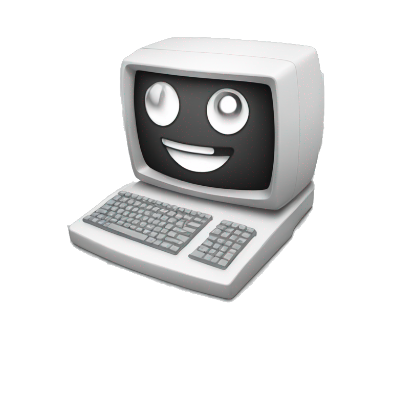 Happy Modern Computer emoji