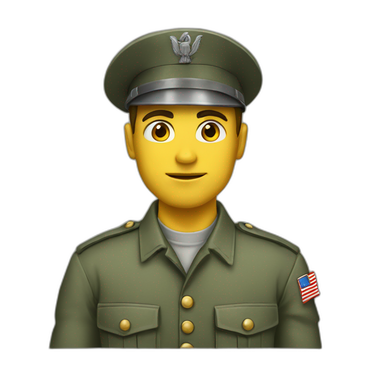 Soldier allemend second war emoji