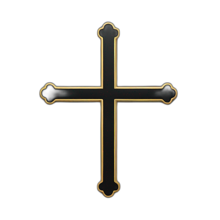 Black Cross emoji