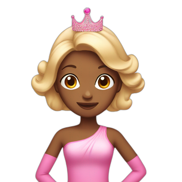 pink pilates princess emoji