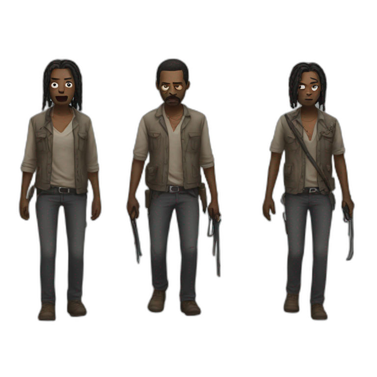 Walking dead emoji