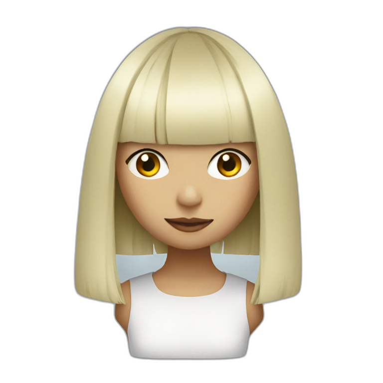 Sia Furler emoji