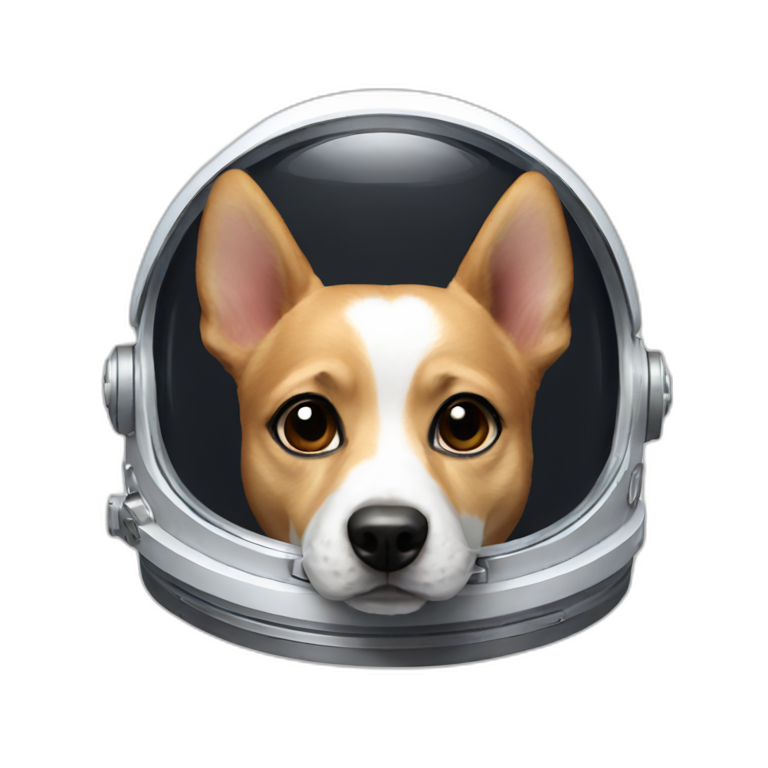 astronaut-dog emoji