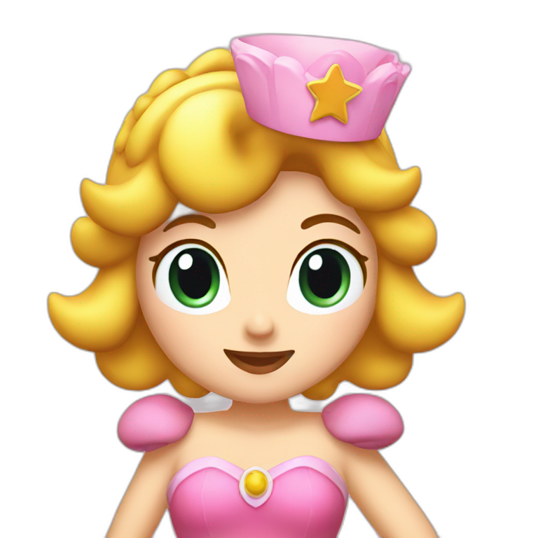 Princess Peach emoji