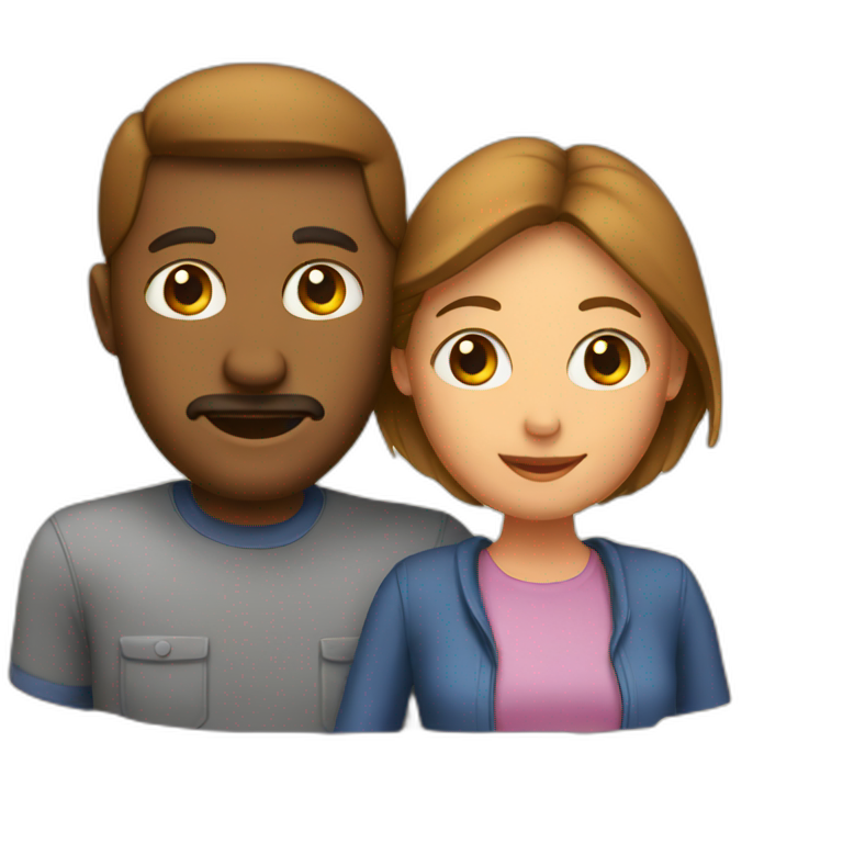 mom and dad emoji