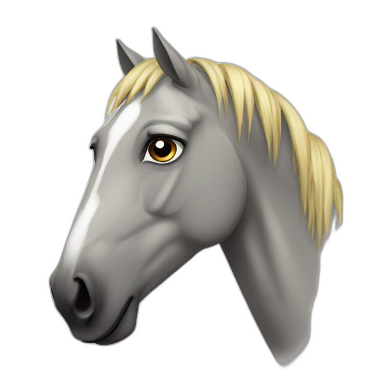 exhausted-horse emoji