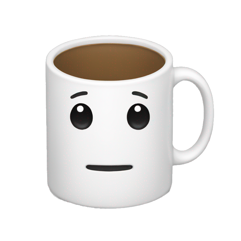 white mug emoji