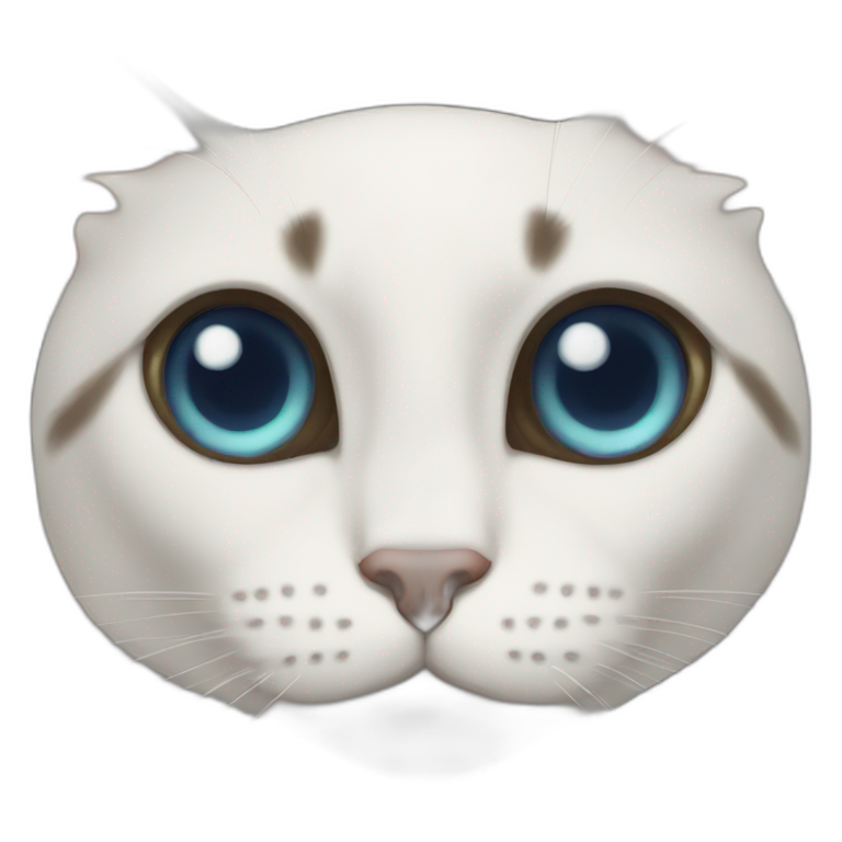 One eye cat emoji