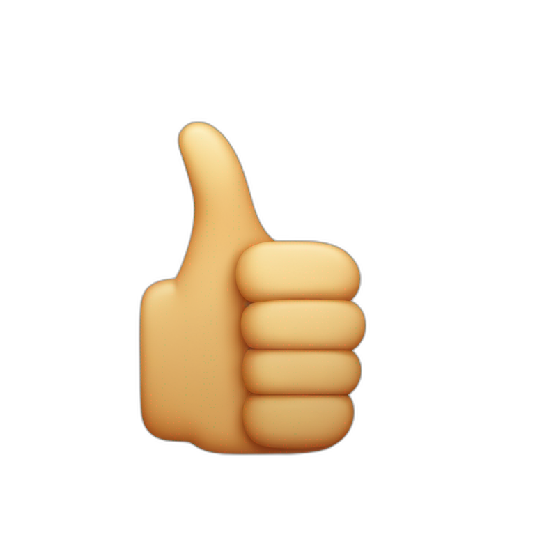 ios logo thumbs up emoji