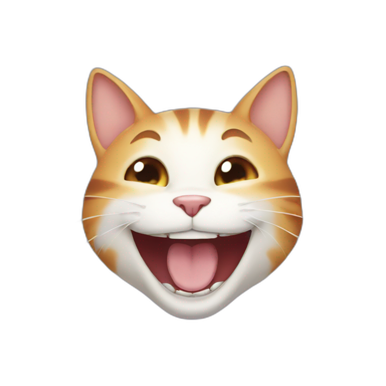 laughing cat emoji