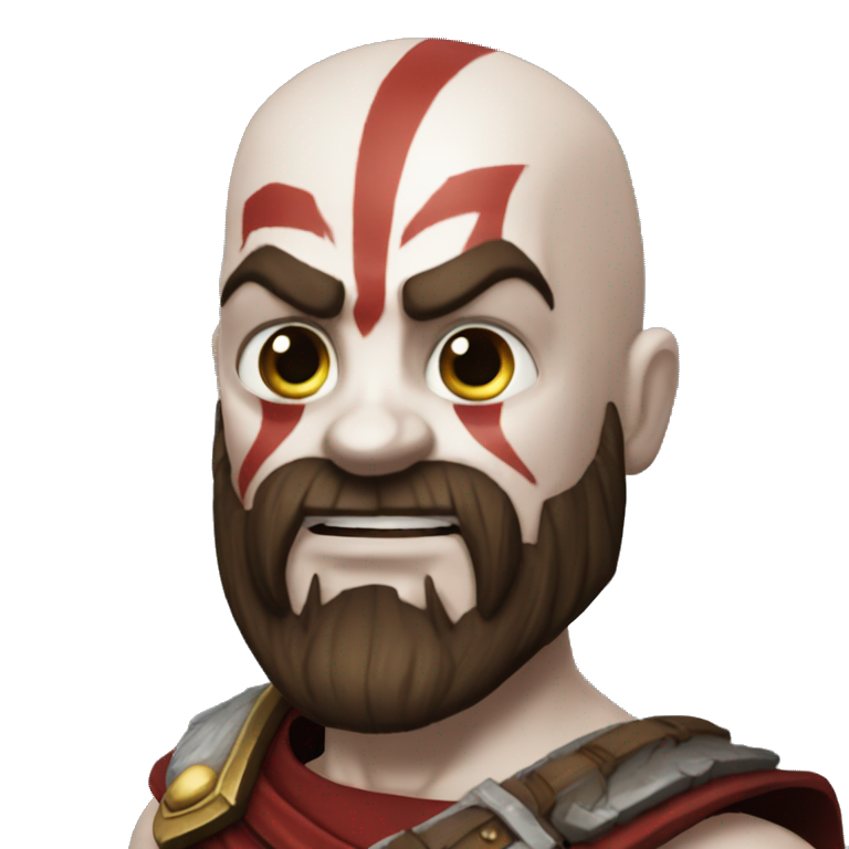 kratos qui rigole emoji