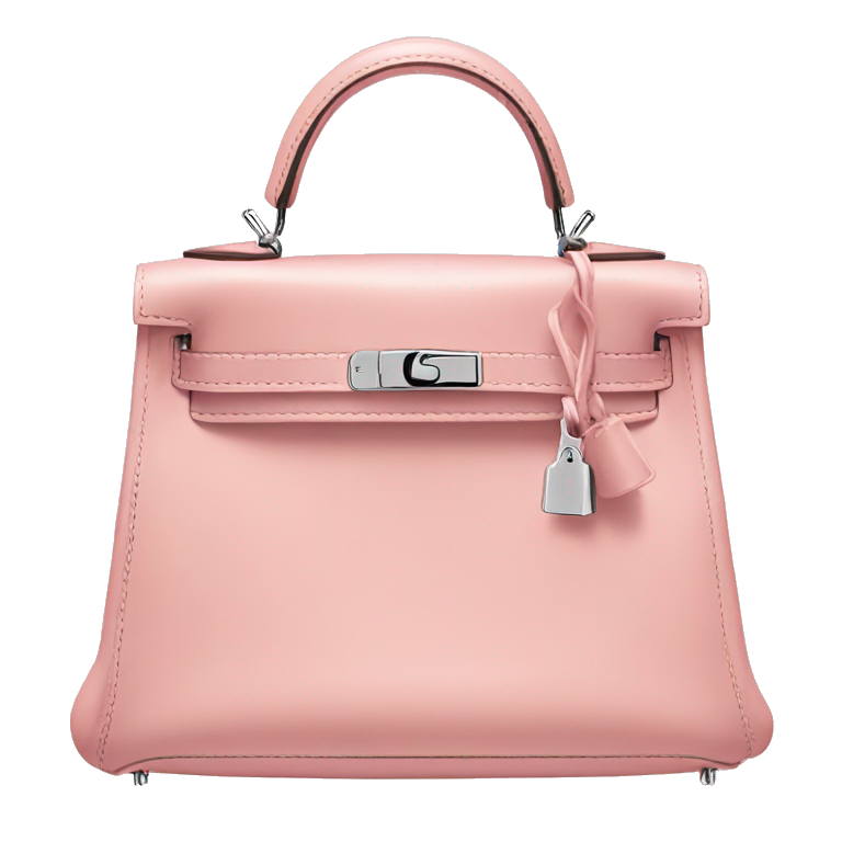 light pink hermes mini kelly purse emoji AI Emoji Generator