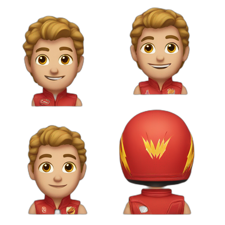 Flash Mcqueen emoji
