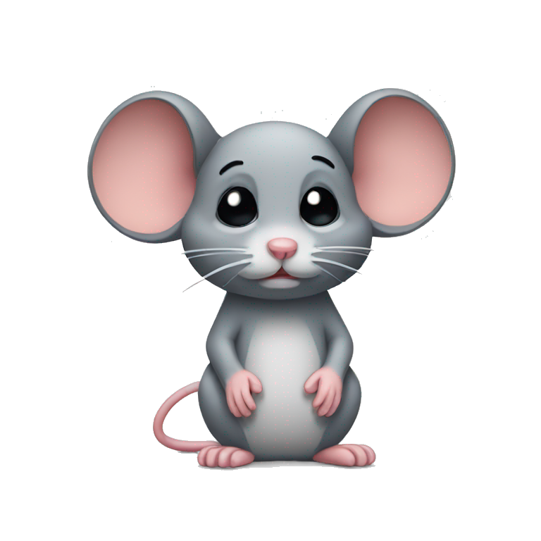 sad mouse emoji