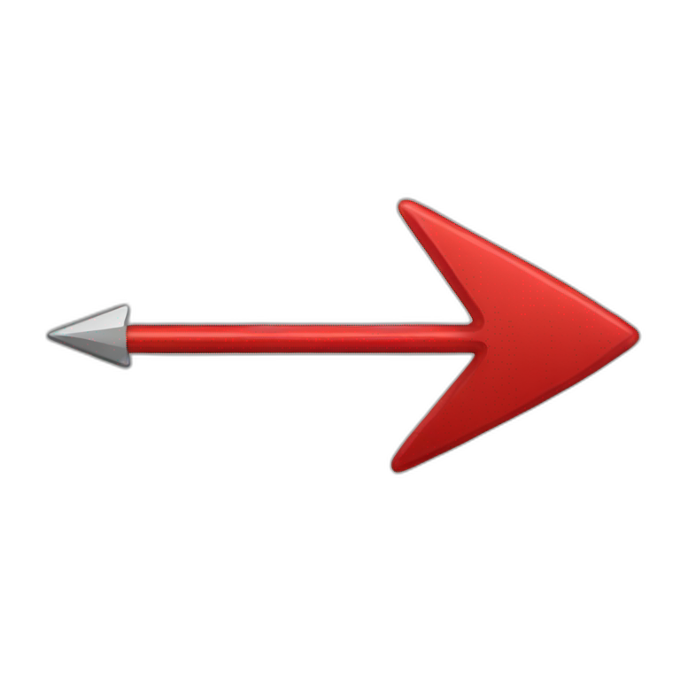 arrow red emoji