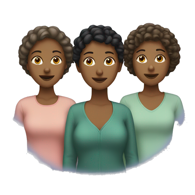 three women emoji