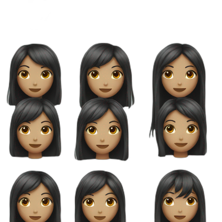 woman-with-black-long-hair-and-straight-fringe emoji