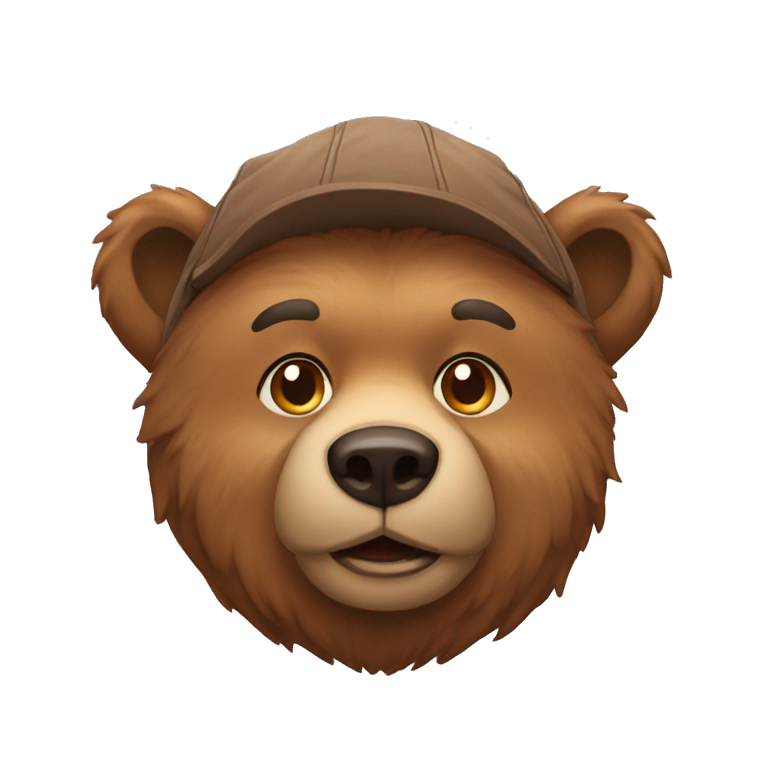 Man bear emoji