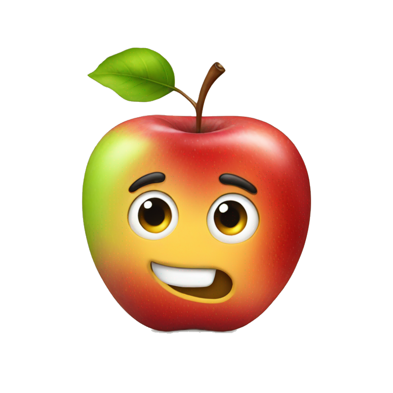 apple to apple emoji
