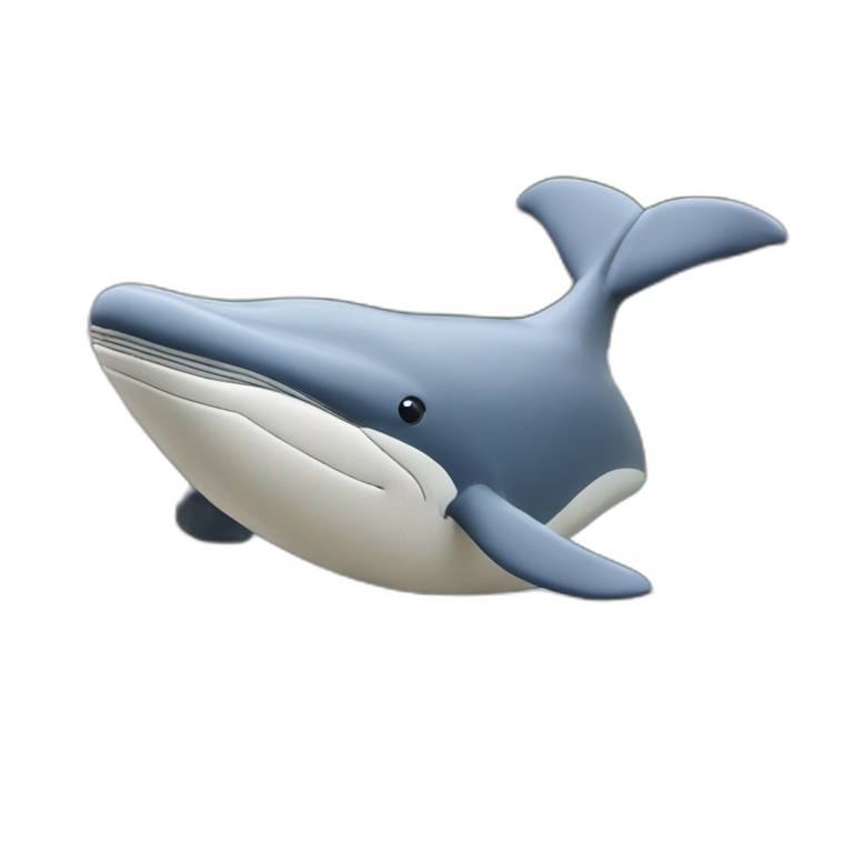 Whale in bath emoji