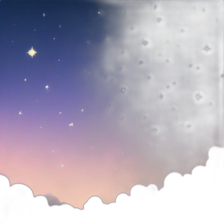 sky with stars emoji