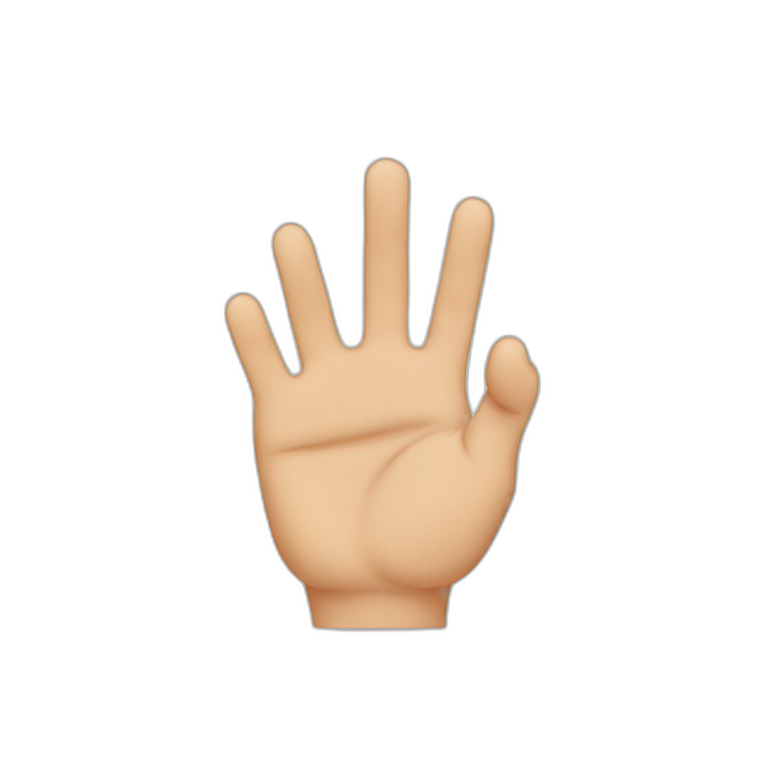 Finger facing to me emoji