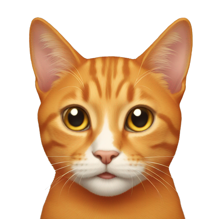 orange cat  emoji